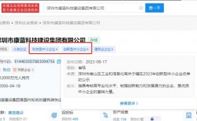 凯发k8国际集团入选深圳市2023年创新型中小企业名单